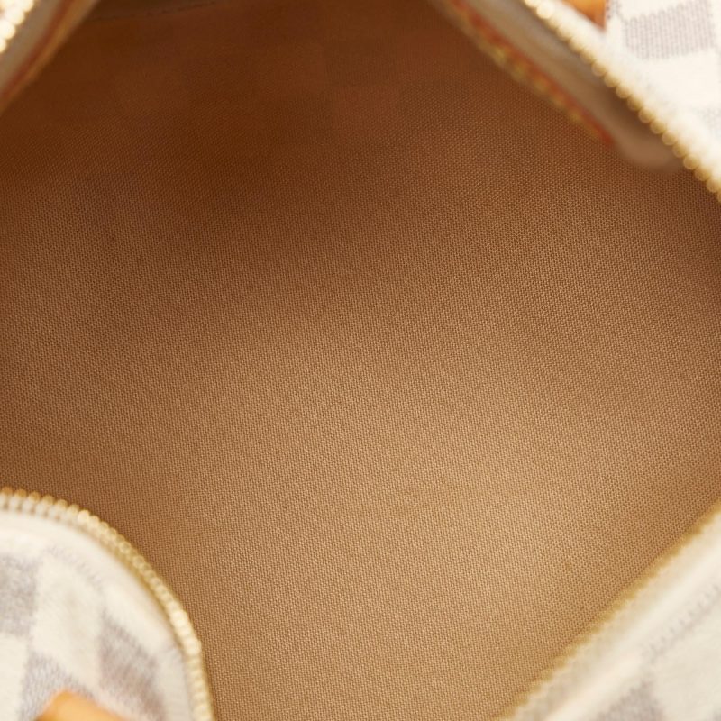 Louis Vuitton Damier Azur Speedy 25 (SHG-SqqRDb) - Image 5
