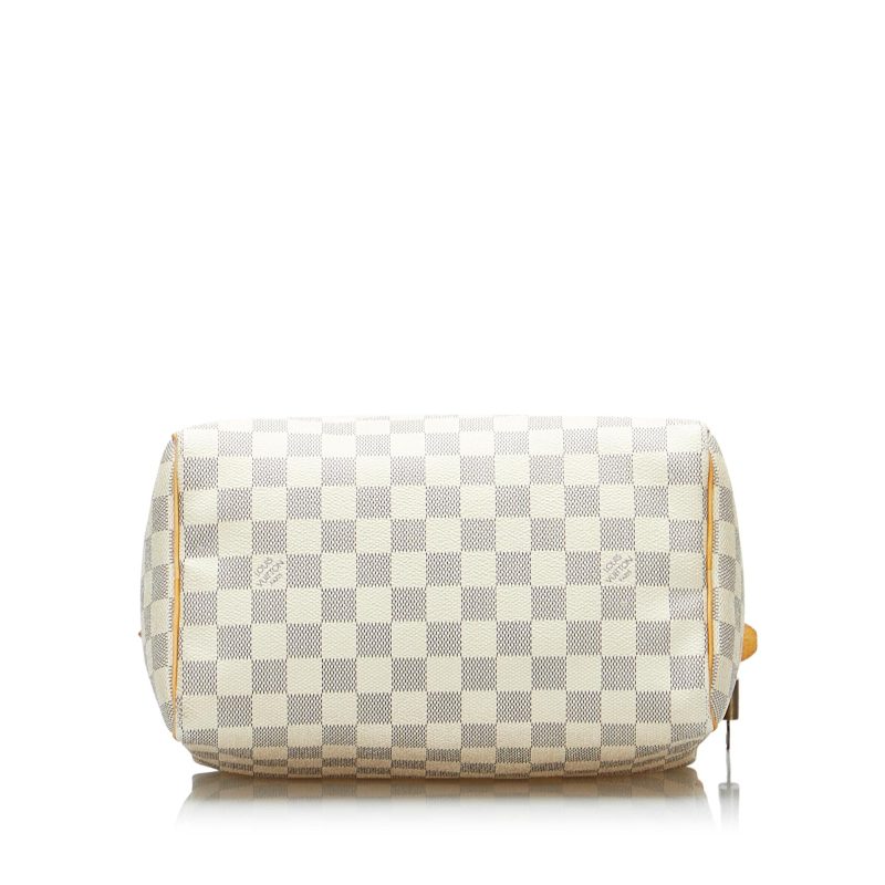 Louis Vuitton Damier Azur Speedy 25 (SHG-5YeXvT) - Image 3