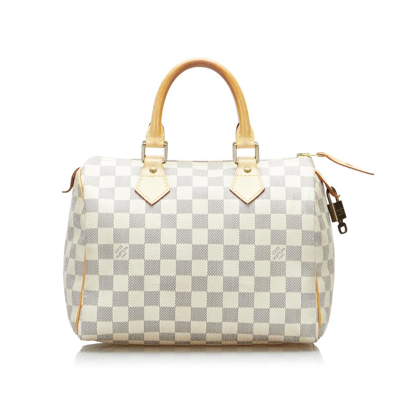 Louis Vuitton Damier Azur Speedy 25 (SHG-5YeXvT) - Image 10