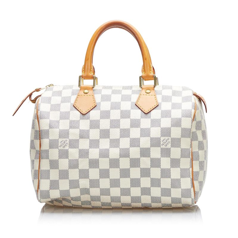 Louis Vuitton Damier Azur Speedy 25 (SHG-KeXIPW) - Image 2