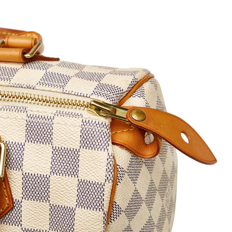 Louis Vuitton Damier Azur Speedy 25 (SHG-KeXIPW) - Image 8