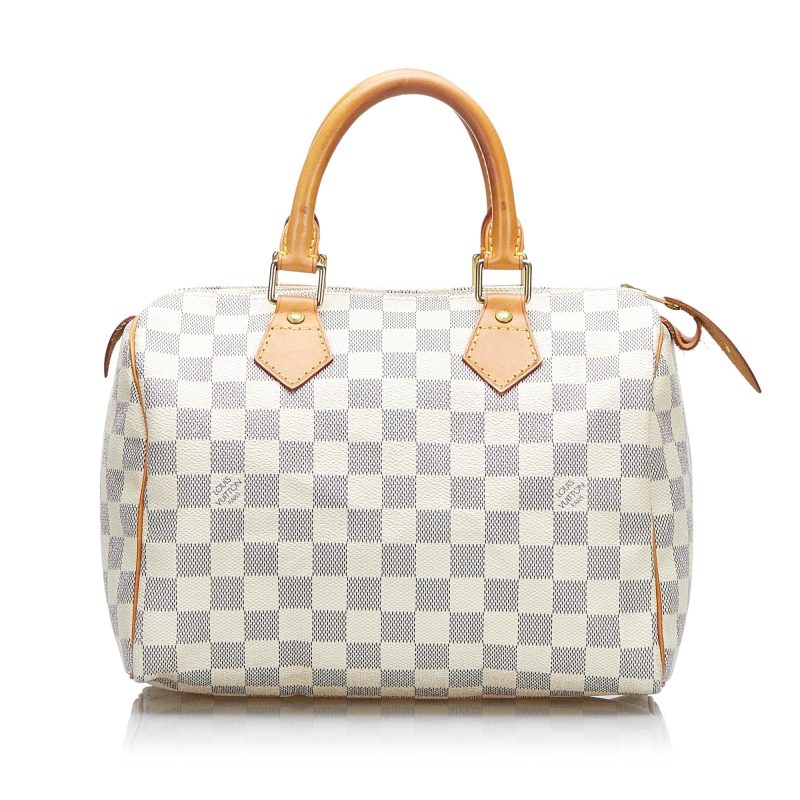 Louis Vuitton Damier Azur Speedy 25 (SHG-KeXIPW) - Image 11