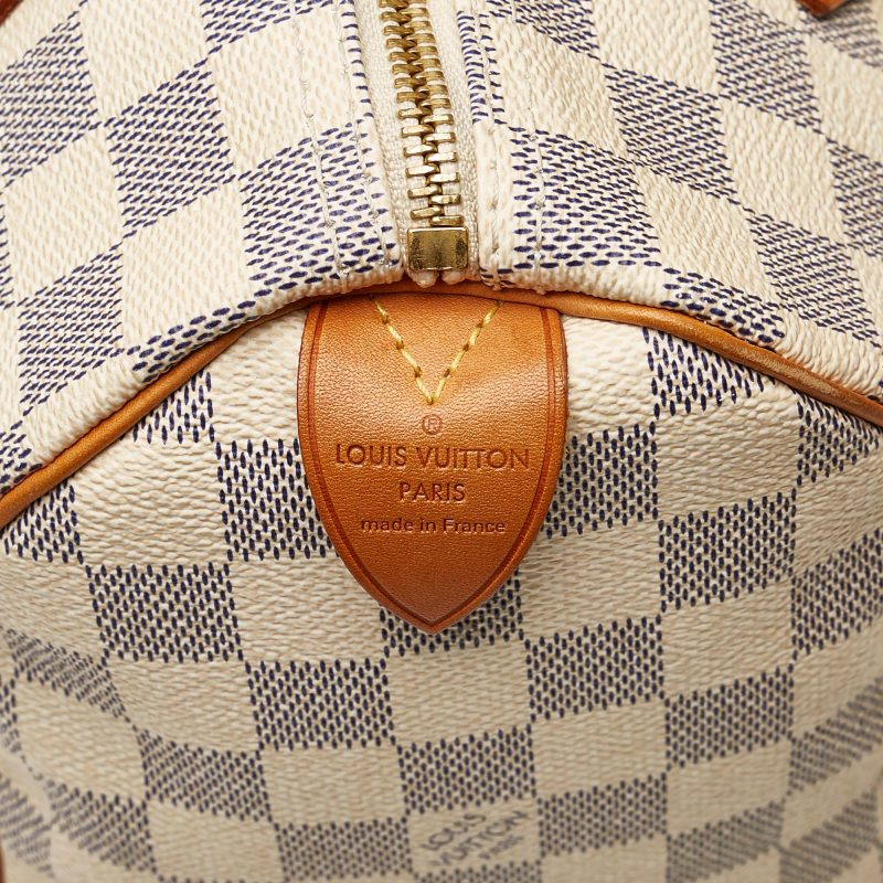 Louis Vuitton Damier Azur Speedy 25 (SHG-KeXIPW) - Image 6