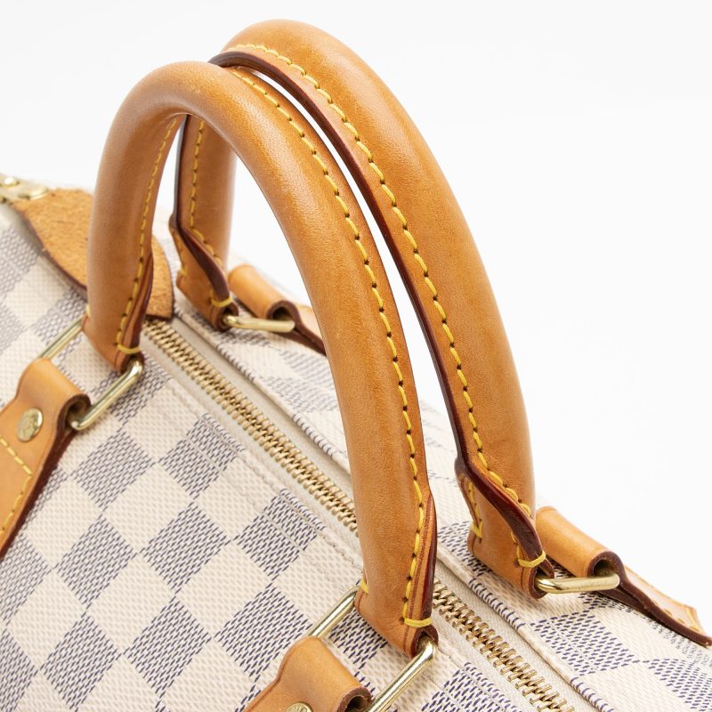 Louis Vuitton Damier Azur Speedy 30 Satchel (SHF-EJWajq) - Image 10