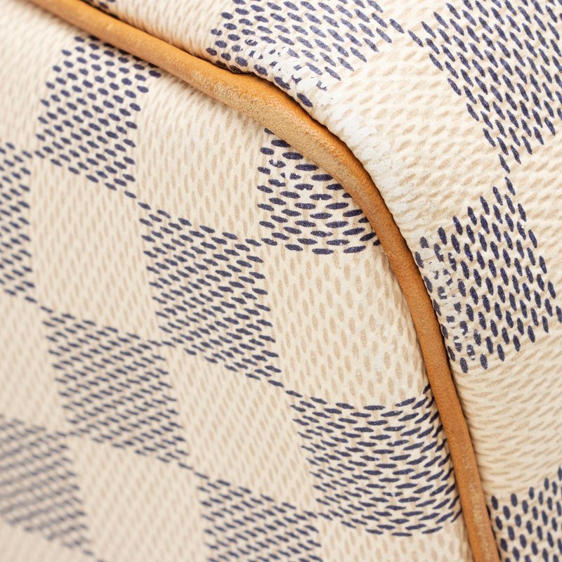 Louis Vuitton Damier Azur Speedy 30 Satchel (SHF-EJWajq) - Image 11