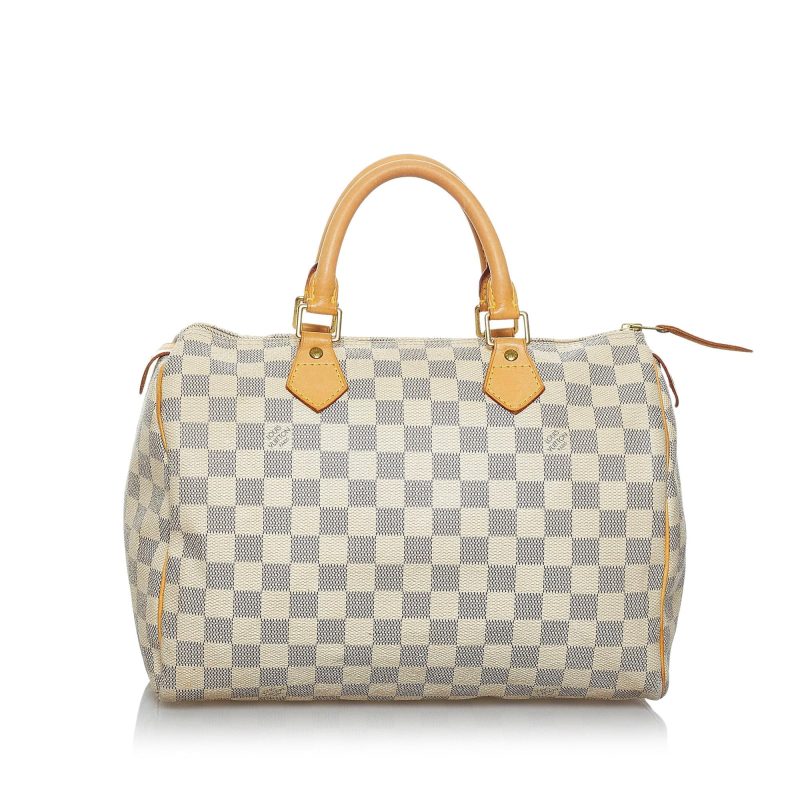 Louis Vuitton Damier Azur Speedy 30 (SHG-37413) - Image 2