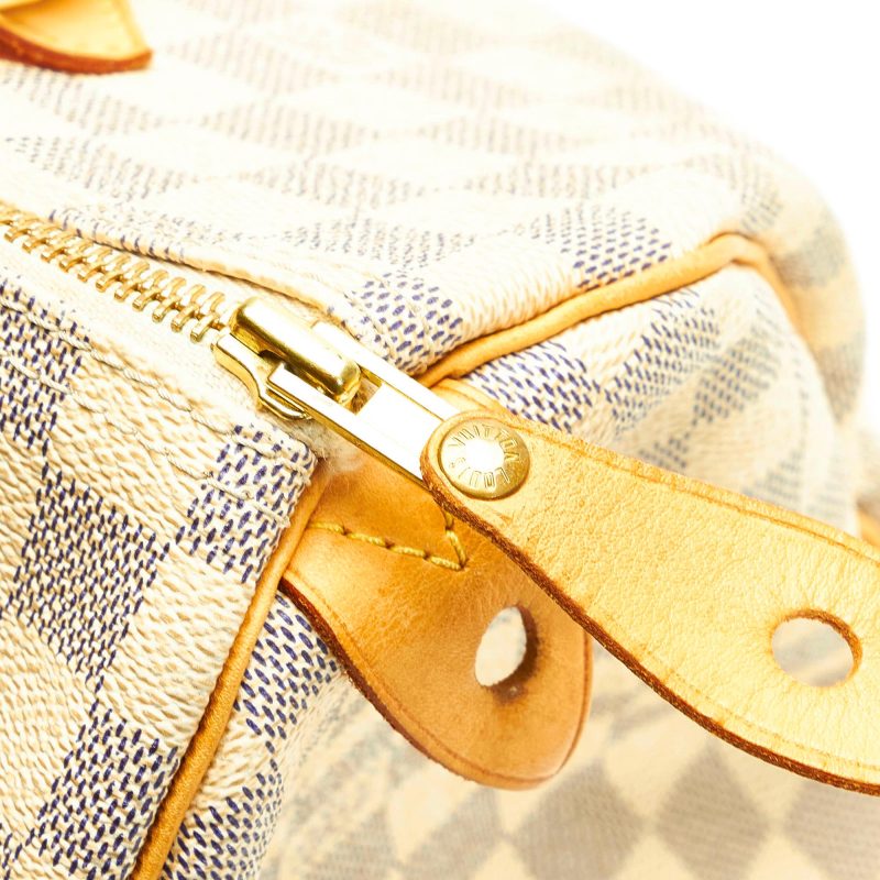 Louis Vuitton Damier Azur Speedy 30 (SHG-37413) - Image 8