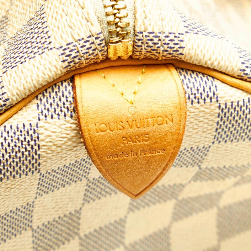 Louis Vuitton Damier Azur Speedy 30 (SHG-37413) - Image 6