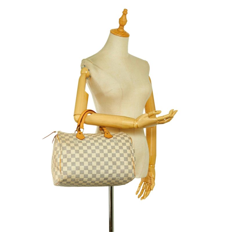 Louis Vuitton Damier Azur Speedy 30 (SHG-37413) - Image 4