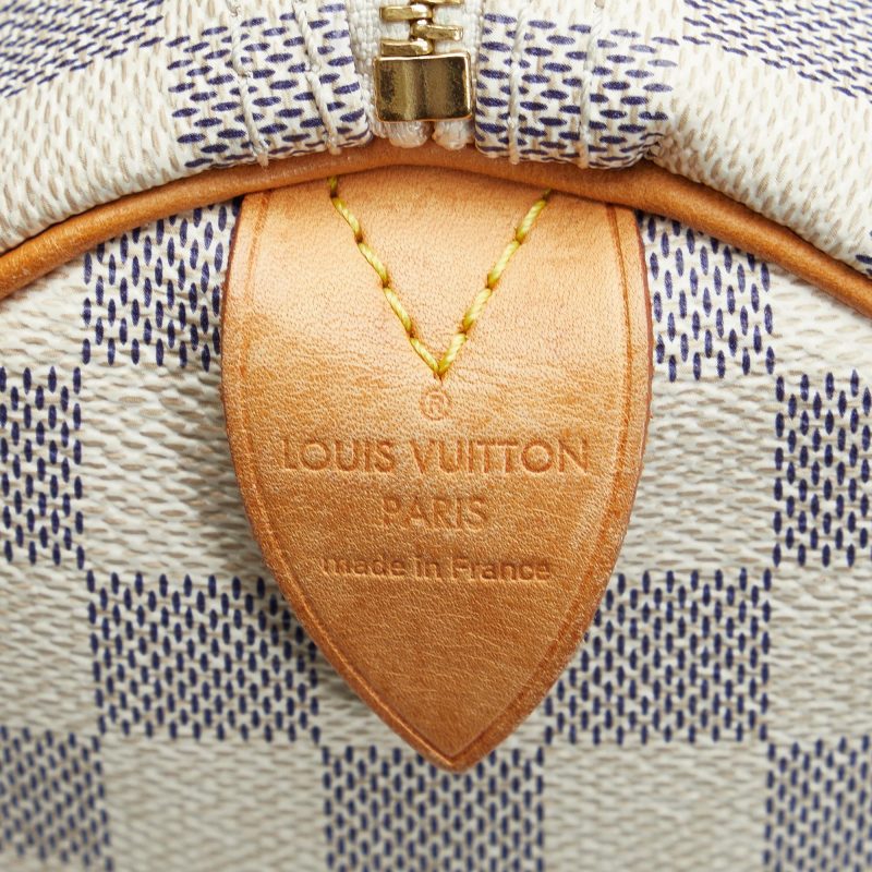 Louis Vuitton Damier Azur Speedy 30 (SHG-HUrC3l) - Image 5