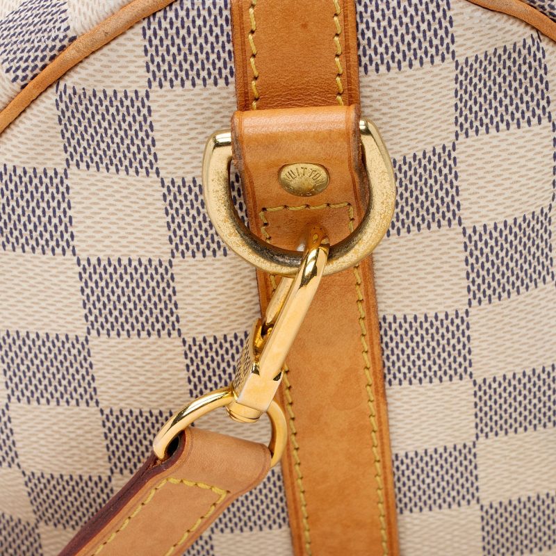 Louis Vuitton Damier Azur Speedy Bandouliere 30 Satchel (SHF-HJLROz) - Image 17