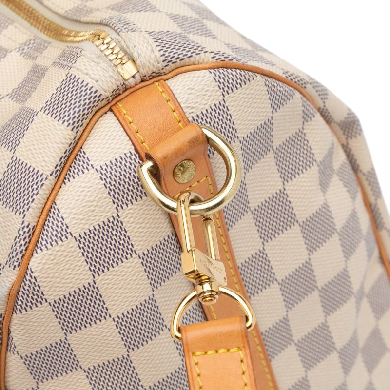 Louis Vuitton Damier Azur Speedy Bandouliere 35 (SHG-iCQbEU) - Image 9