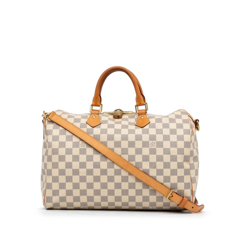 Louis Vuitton Damier Azur Speedy Bandouliere 35 (SHG-iCQbEU) - Image 13