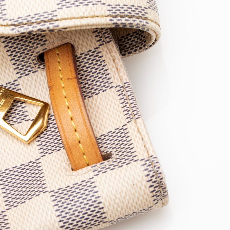Louis Vuitton Damier Azur Sperone BB Backpack (SHF-22843) - Image 17