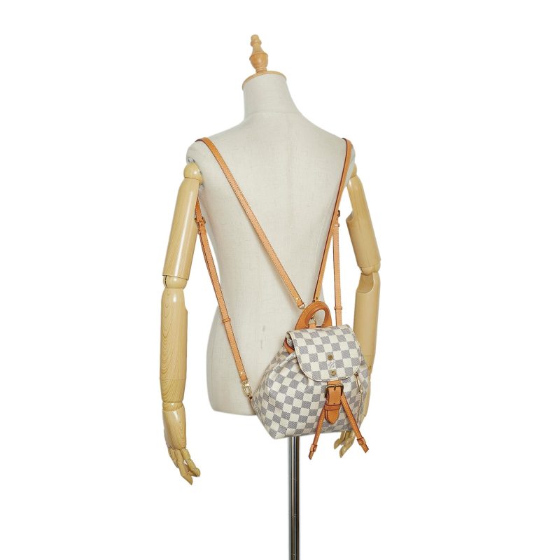 Louis Vuitton Damier Azur Sperone BB (SHG-HjSK3m) - Image 4