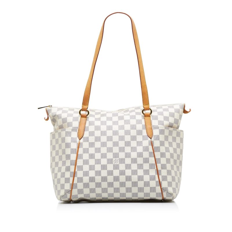 Louis Vuitton Damier Azur Totally MM (SHG-ccTSDT) - Image 11