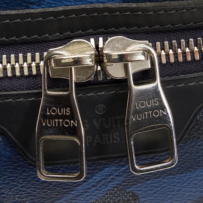 Louis Vuitton Damier Cobalt Camouflage Hunter Crossbody Bag (SHG-j3GI9C) - Image 8