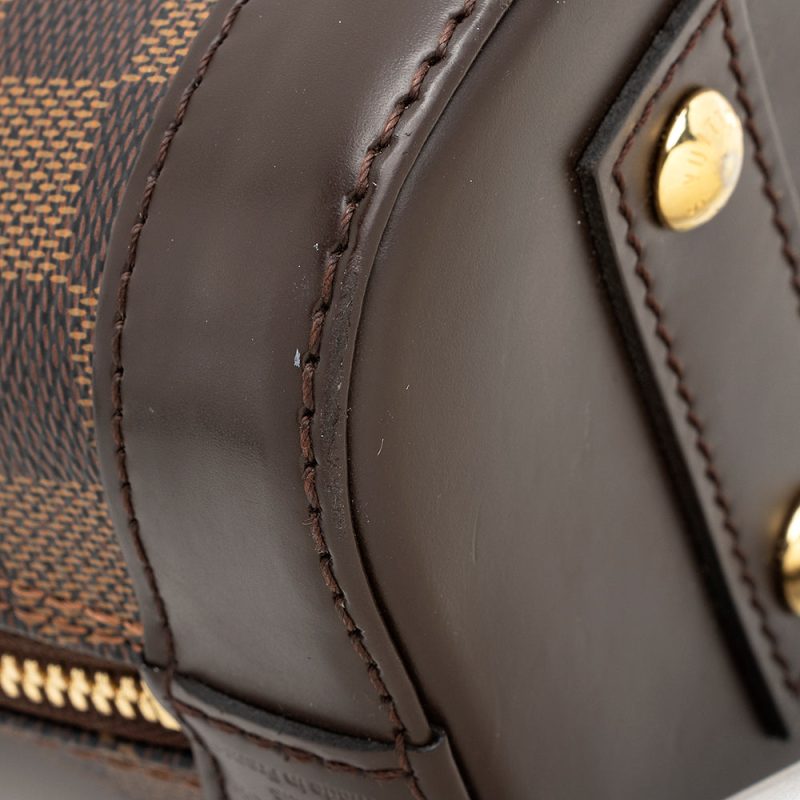 Louis Vuitton Damier Ebene Alma BB Satchel (SHF-20611) - Image 14
