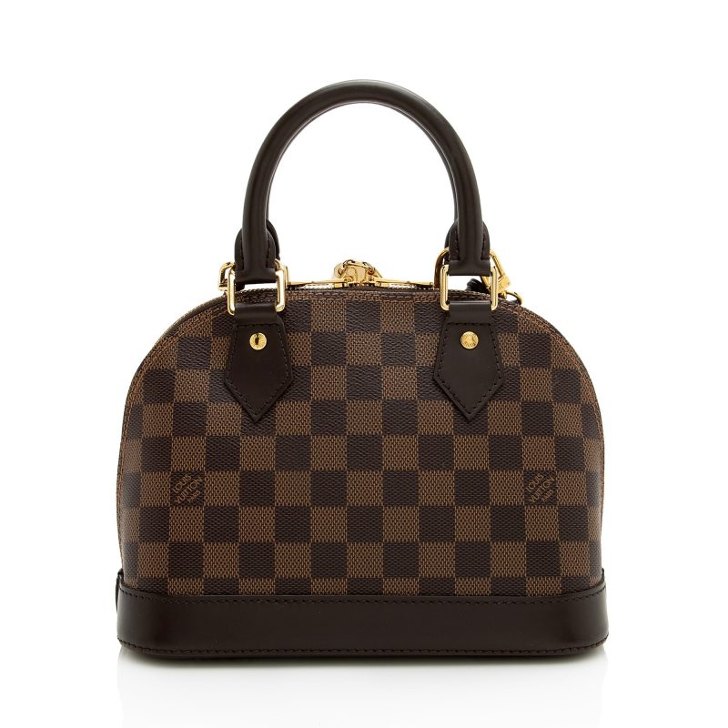 Louis Vuitton Damier Ebene Alma BB Satchel (SHF-22932) - Image 2