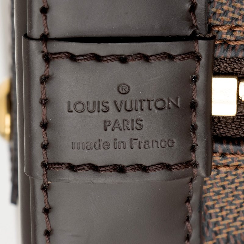 Louis Vuitton Damier Ebene Alma BB Satchel (SHF-22932) - Image 7