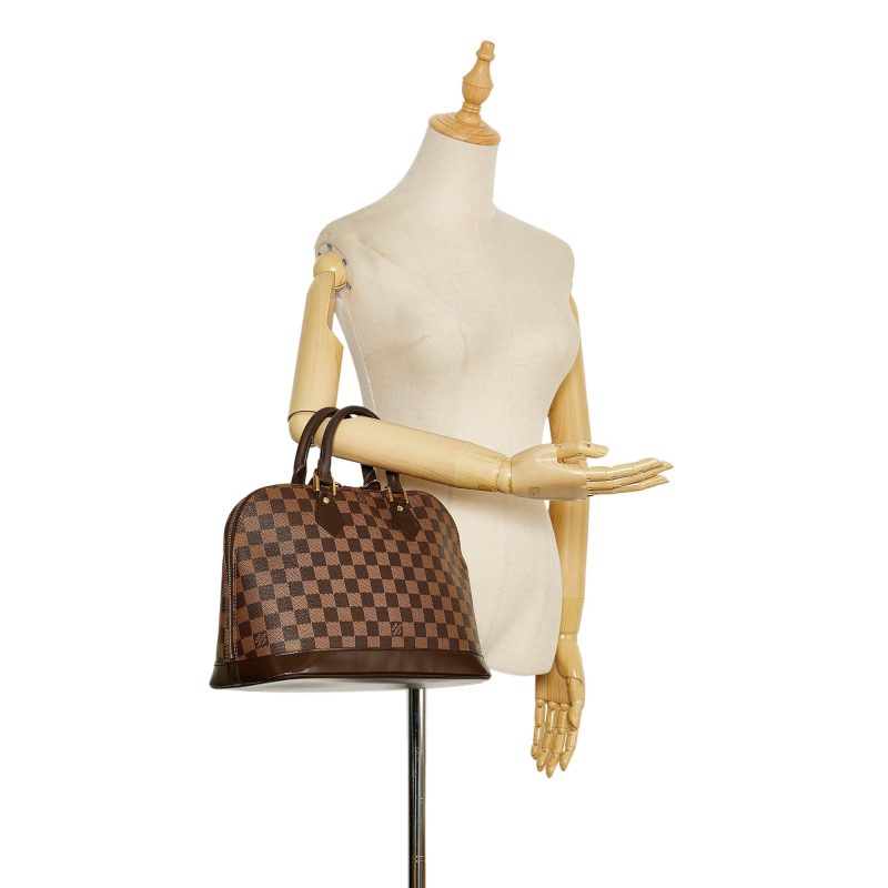 Louis Vuitton Damier Ebene Alma MM (SHG-37864) - Image 4