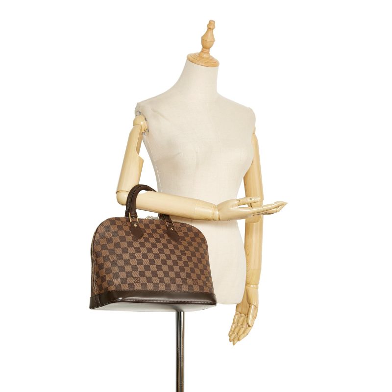 Louis Vuitton Damier Ebene Alma PM (SHG-nuH1Vw) - Image 4