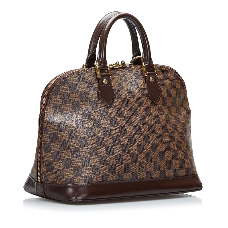 Louis Vuitton Damier Ebene Alma PM (SHG-ya9NqA)