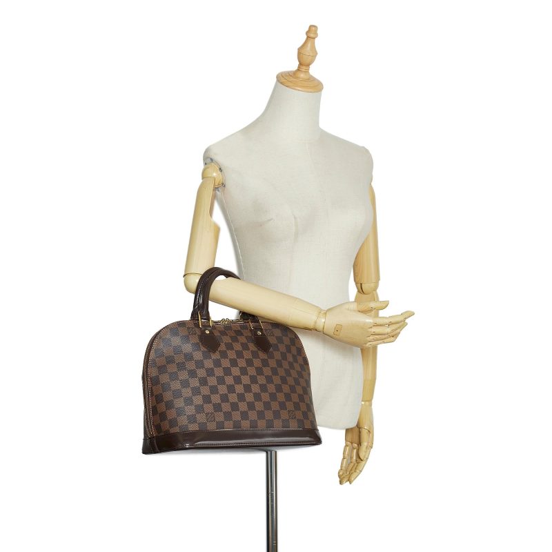 Louis Vuitton Damier Ebene Alma PM (SHG-Wa7pcG) - Image 4