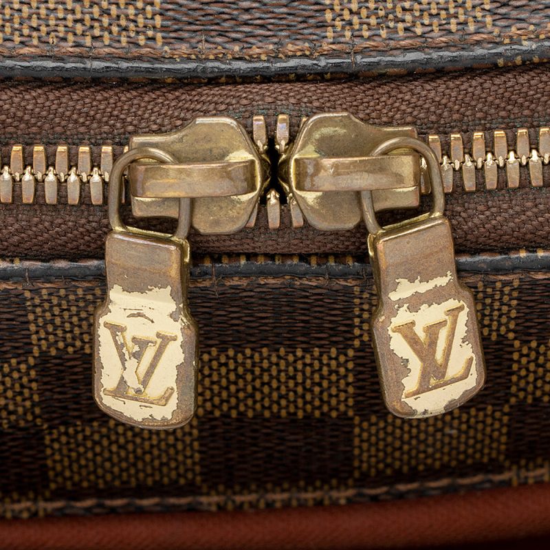 Louis Vuitton Damier Ebene Belem MM Shoulder Bag (SHF-21622) - Image 8