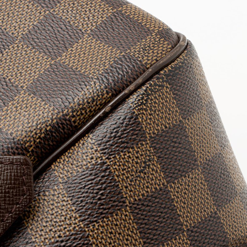 Louis Vuitton Damier Ebene Belem MM Shoulder Bag (SHF-21622) - Image 16