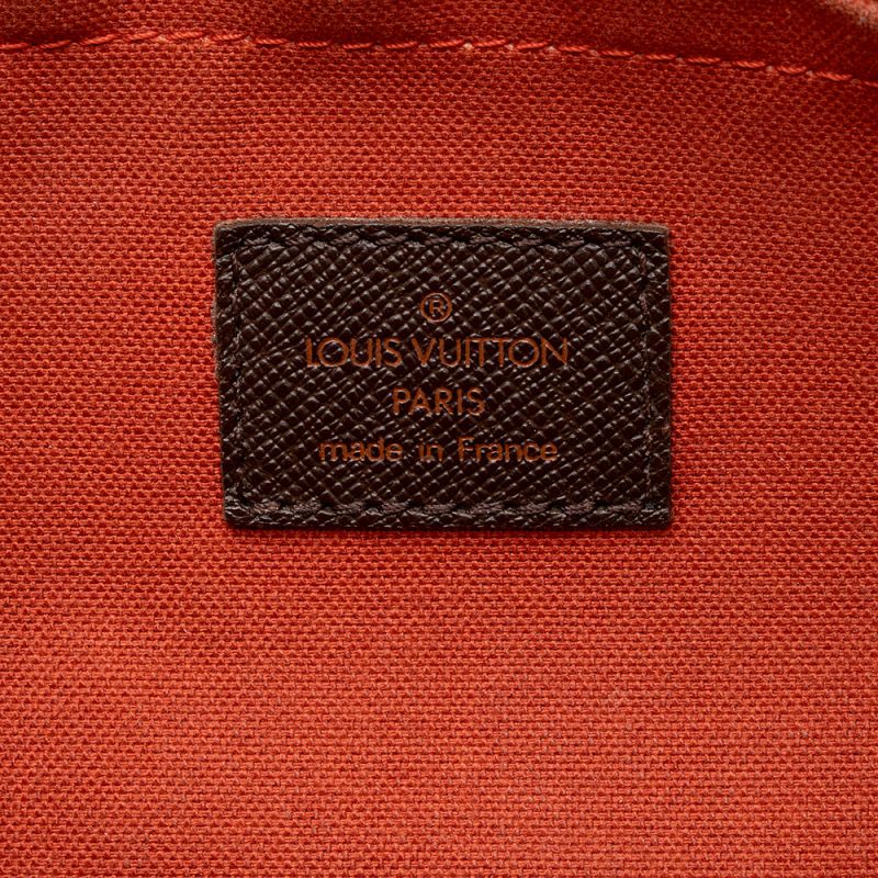 Louis Vuitton Damier Ebene Belem MM Shoulder Bag (SHF-21622) - Image 7