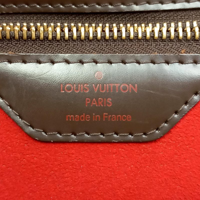 Louis Vuitton Damier Ebene Bergamo MM (SHG-36462) - Image 7