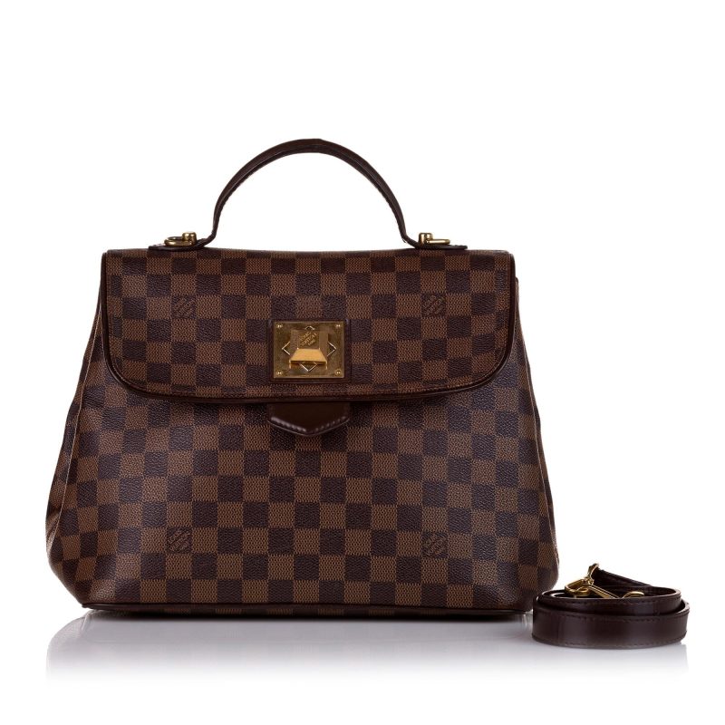Louis Vuitton Damier Ebene Bergamo MM (SHG-36462) - Image 4