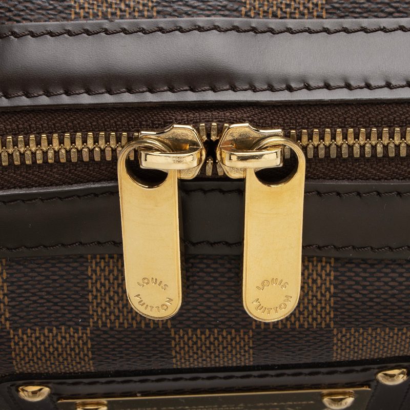 Louis Vuitton Damier Ebene Berkeley Satchel (SHF-6LUUJR) - Image 9