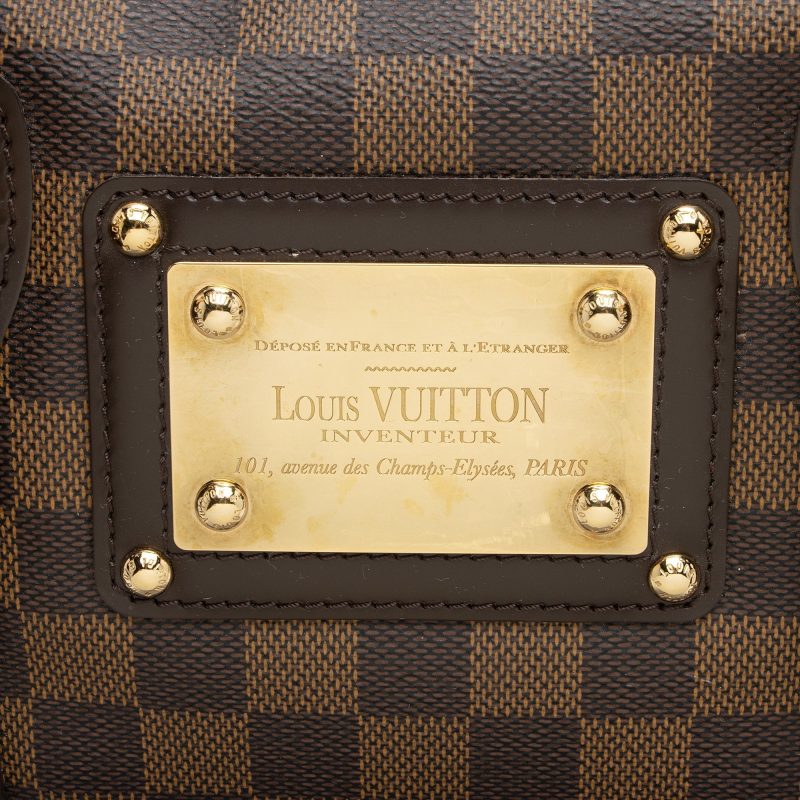 Louis Vuitton Damier Ebene Berkeley Satchel (SHF-6LUUJR) - Image 7