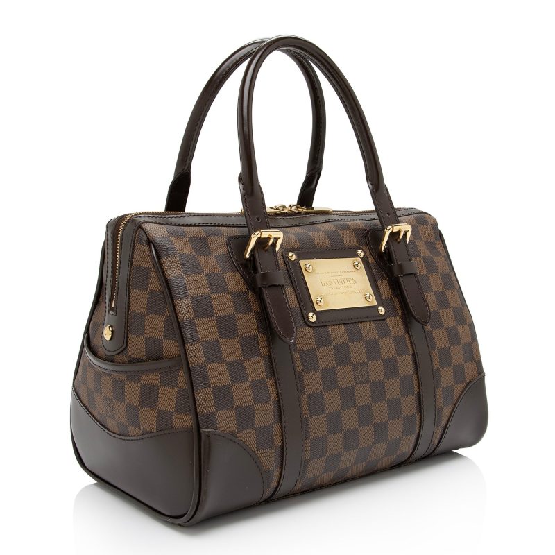 Louis Vuitton Damier Ebene Berkeley Satchel (SHF-6LUUJR)