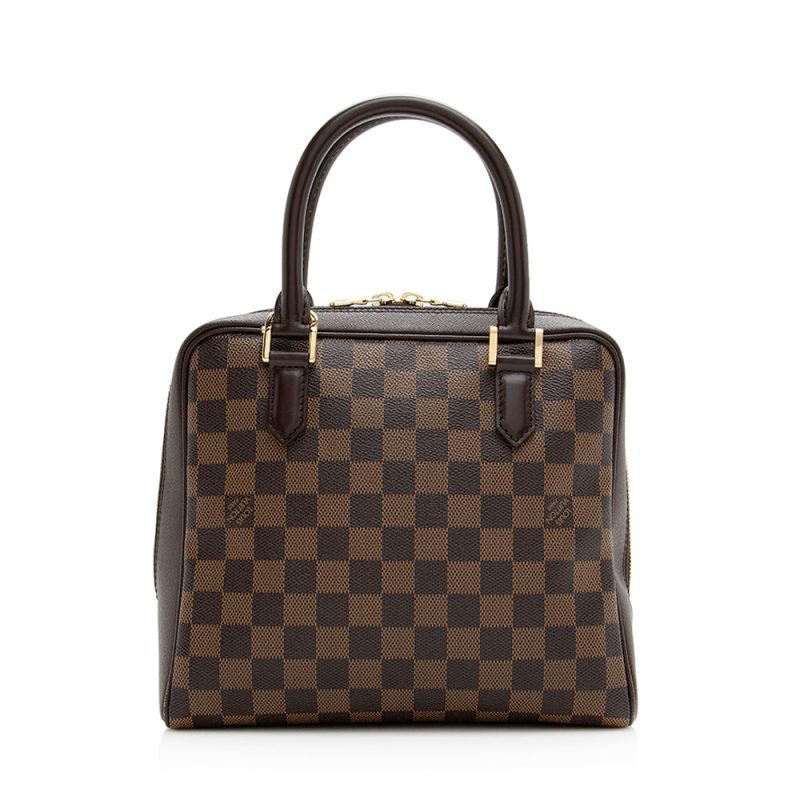 Louis Vuitton Damier Ebene Brera Satchel (SHF-20541) - Image 2