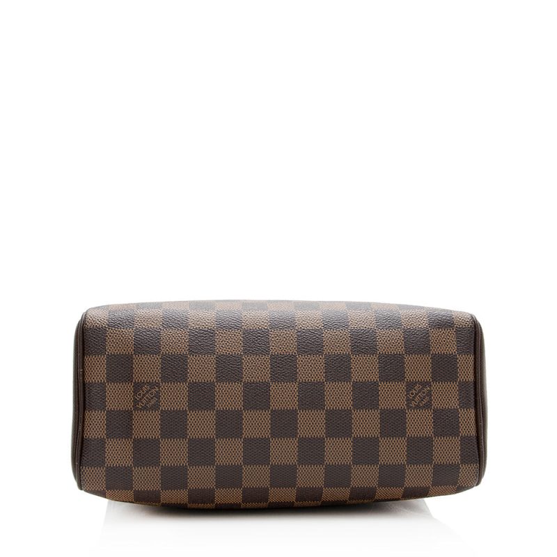 Louis Vuitton Damier Ebene Brera Satchel (SHF-20541) - Image 3