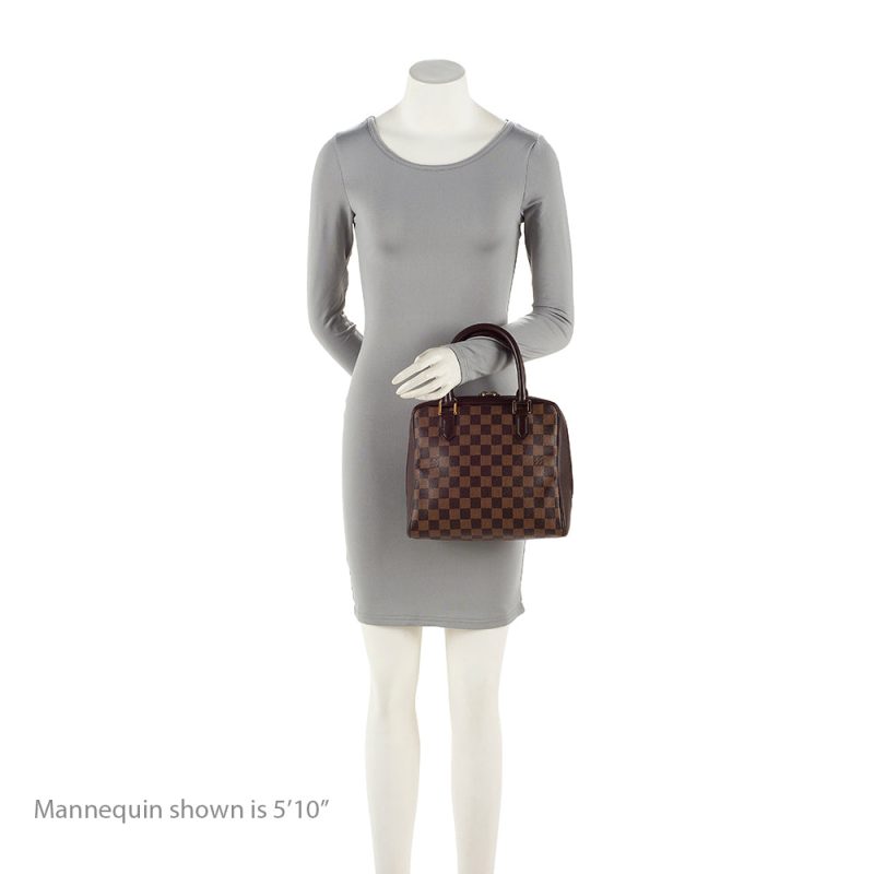 Louis Vuitton Damier Ebene Brera Satchel (SHF-20541) - Image 4