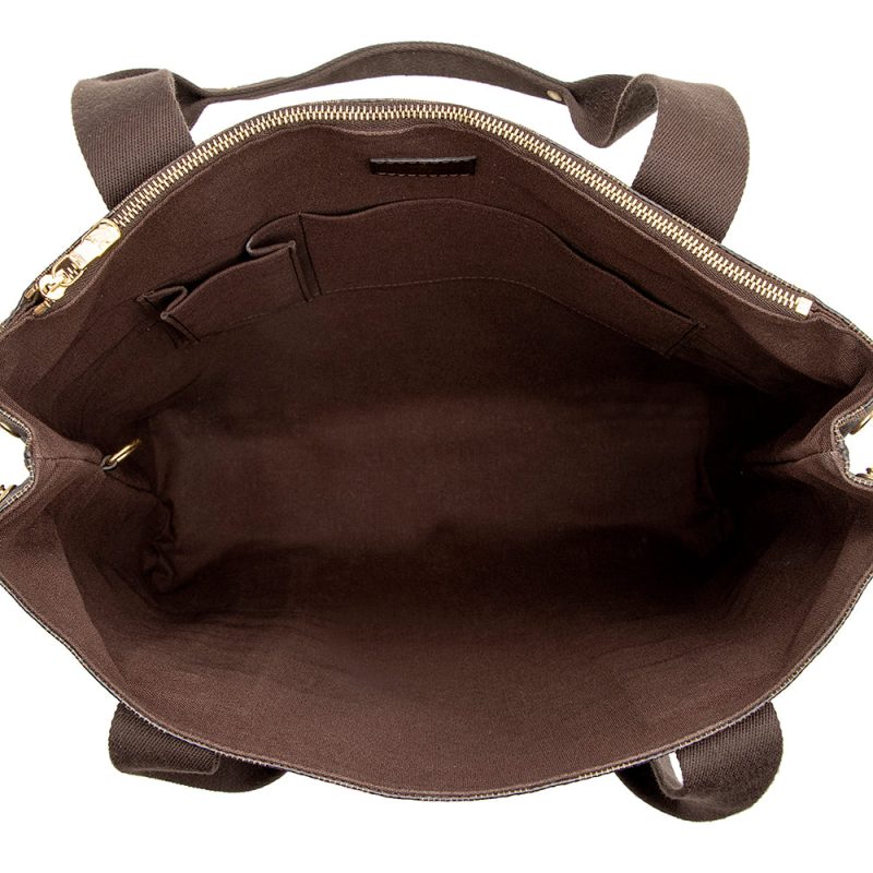 Louis Vuitton Damier Ebene Cabas Beaubourg Tote (SHF-21693) - Image 7