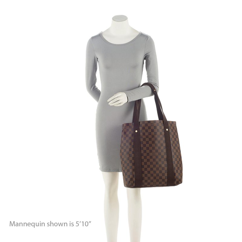 Louis Vuitton Damier Ebene Cabas Beaubourg Tote (SHF-21693) - Image 4