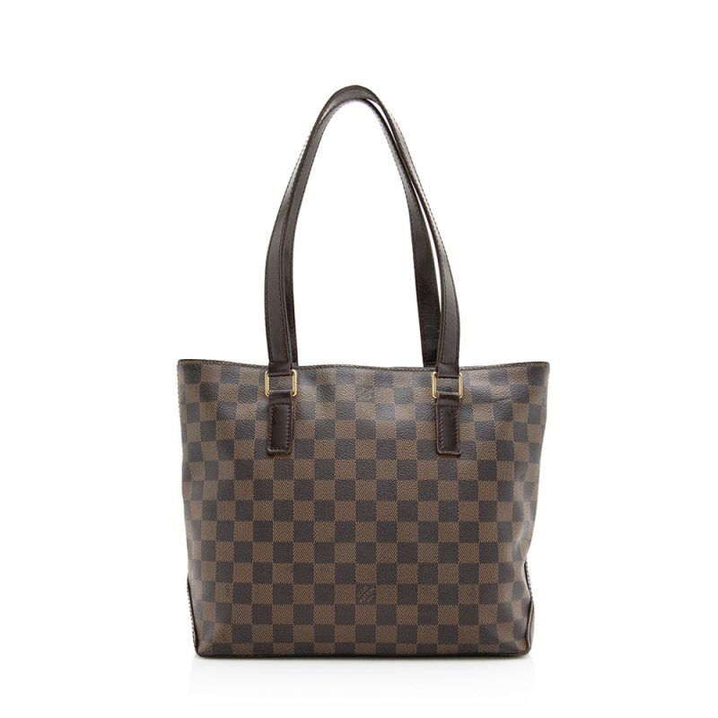 Louis Vuitton Damier Ebene Cabas Piano Tote (SHF-19724) - Image 2