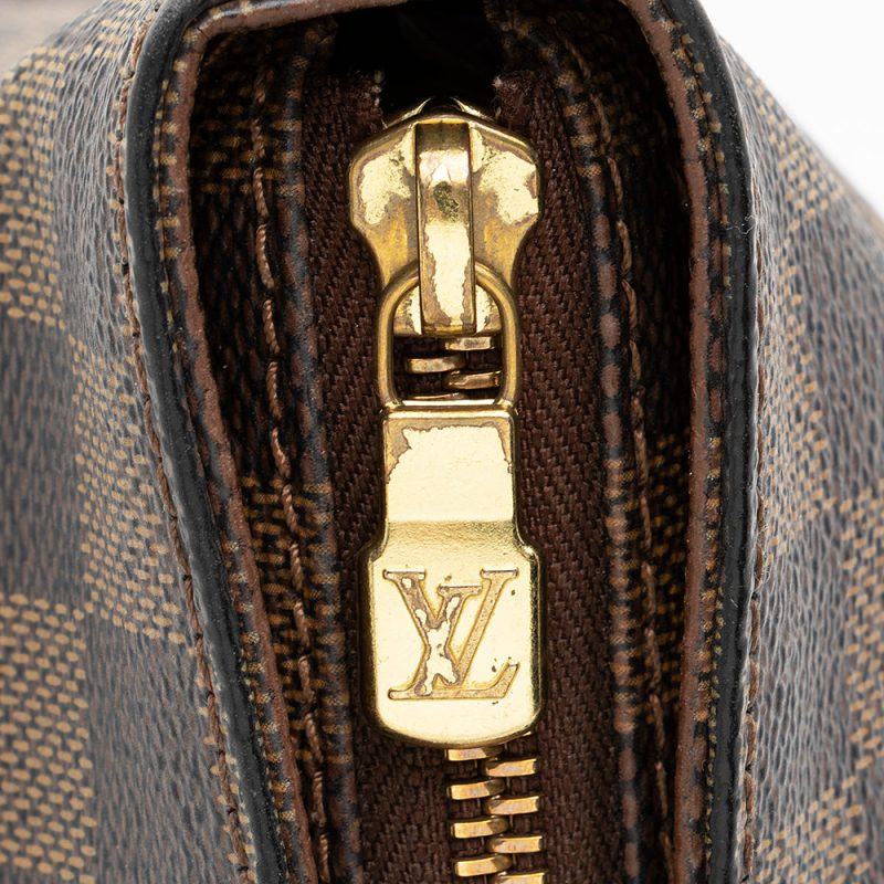 Louis Vuitton Damier Ebene Cabas Piano Tote (SHF-19724) - Image 8