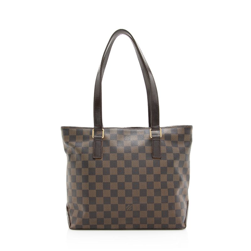 Louis Vuitton Damier Ebene Cabas Piano Tote (SHF-19724) - Image 16