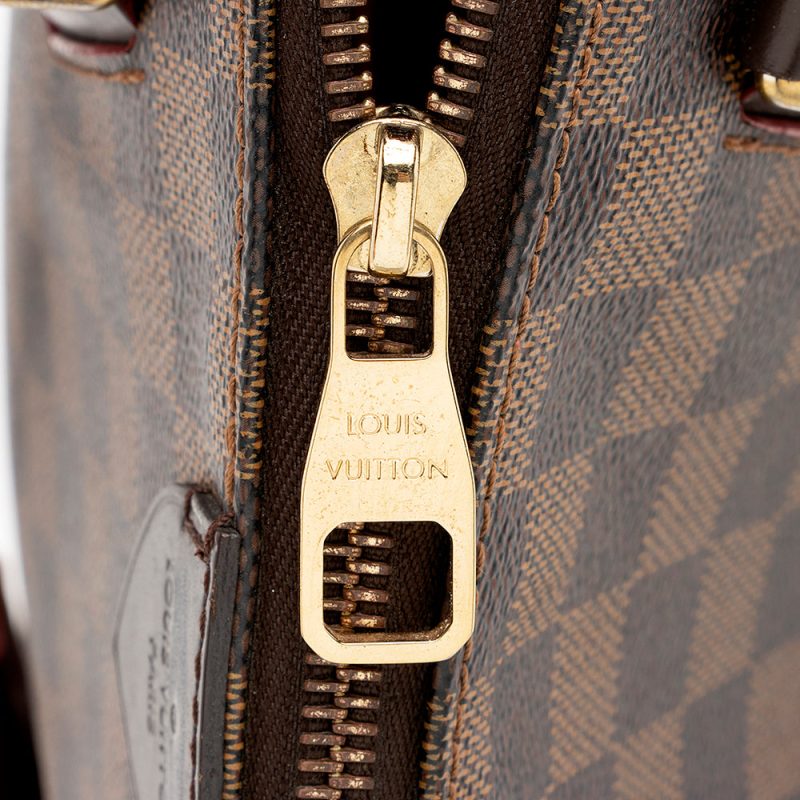Louis Vuitton Damier Ebene Caissa MM Tote (SHF-15813) - Image 9