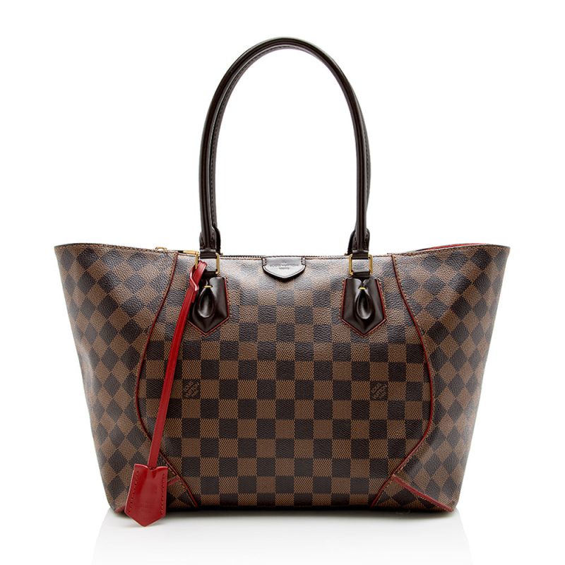 Louis Vuitton Damier Ebene Caissa MM Tote (SHF-15813) - Image 17