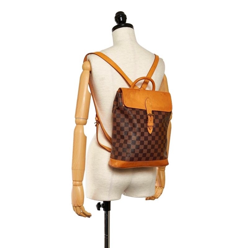 Louis Vuitton Damier Ebene Centenaire Arlequin Soho (SHG-32580) - Image 4