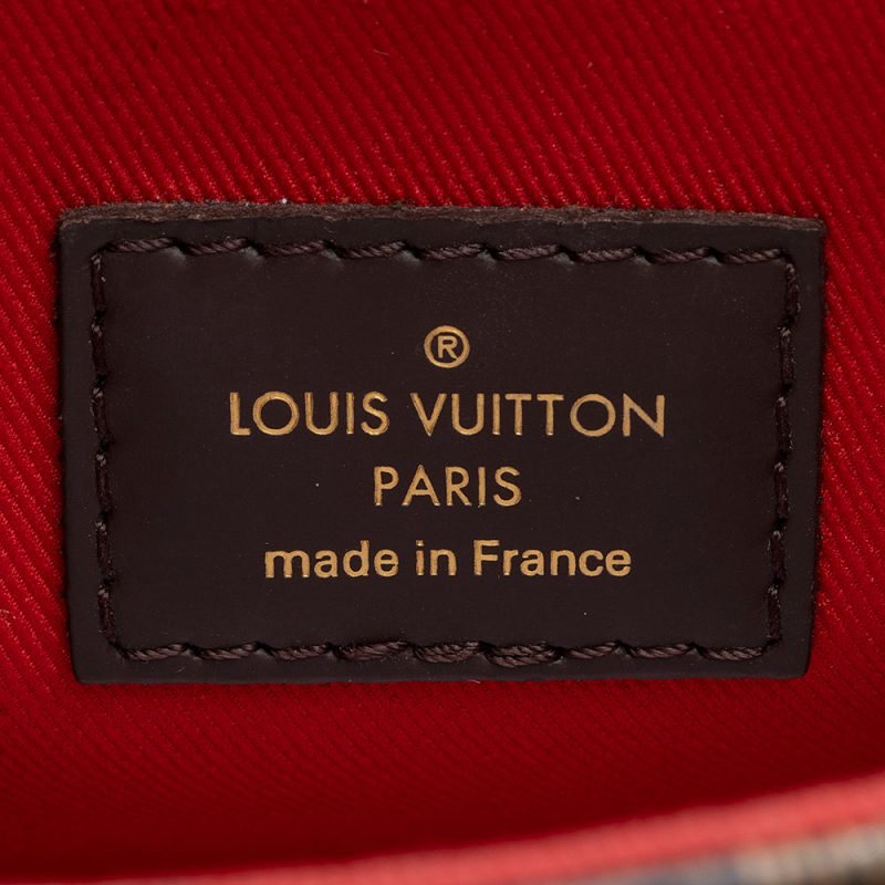 Louis Vuitton Damier Ebene Croisette Shoulder Bag - FINAL SALE (SHF-20575) - Image 7