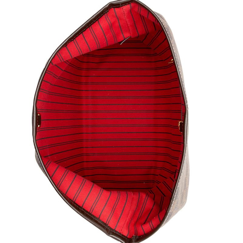 Louis Vuitton Damier Ebene Delightful PM Shoulder Bag (SHF-23671) - Image 6