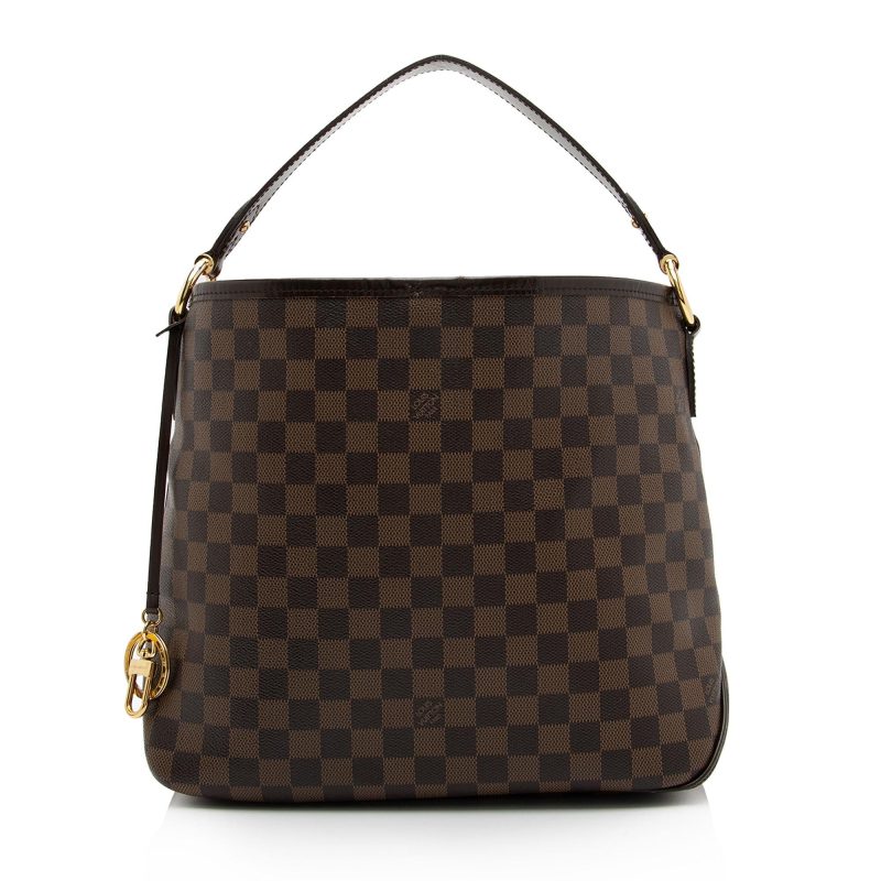 Louis Vuitton Damier Ebene Delightful PM Shoulder Bag (SHF-uNOPny) - Image 14